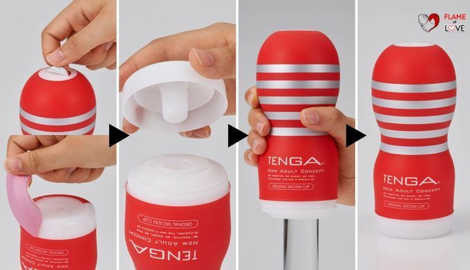 Мастурбатор VACUUM TENGA CUP, сумісний з насадками Tenga Vacuum Controller I та II, Tenga VACUUM MAX