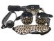 Набір MAI BDSM STARTER KIT Nº 75 Leopard: батіг, кляп, наручники, маска, нашийник, мотузка, затискач - 1