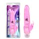Подвійний вібратор Chisa Novelties Jelly Glitters Dual Teaser Pink - 1