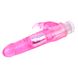 Подвійний вібратор Chisa Novelties Jelly Glitters Dual Teaser Pink - 5