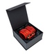 Преміум наручники LOVECRAFT червоні, натуральна шкіра, в подарунковій упаковці - 4