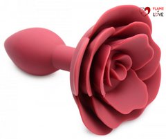 Анальна пробка силікон троянда Master Series Booty Bloom Silicone Anal Plug With