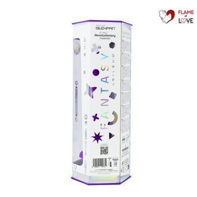 Фалоімітатор SilexD Fantasy Liquid Silicone Dreamy 7in Purple