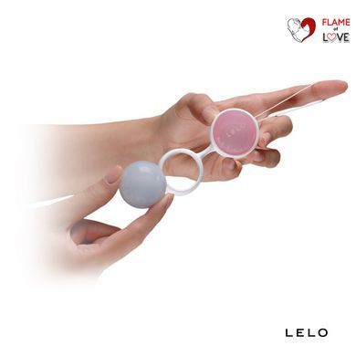 Набір вагінальних кульок LELO Beads Mini, діаметр 2,9 см, змінне навантаження, 2х28 та 2х37 г