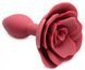 Анальна пробка силікон троянда Master Series Booty Bloom Silicone Anal Plug With - 1