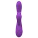 Вібратор-кролик Wooomy Gili-Gili Vibrator with Heat Purple, відросток з вушками, підігрів до 40°С - 3