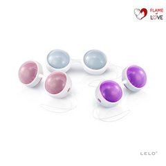 Набір вагінальних кульок LELO Beads Plus, діаметр 3,5 см, змінне навантаження 2х28, 2х37 та 2х60 г