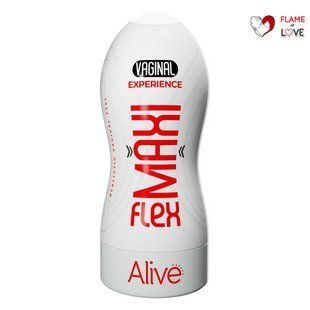 Мастурбатор-вагіна Alive Maxi Flex L Vaginal, реалістичний вхід, рельєфний канал
