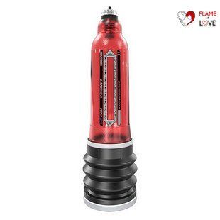 Гідропомпа Bathmate Hydromax 7 Red, для члена довжиною від 12,5 до 18 см, діаметр до 5,2 см