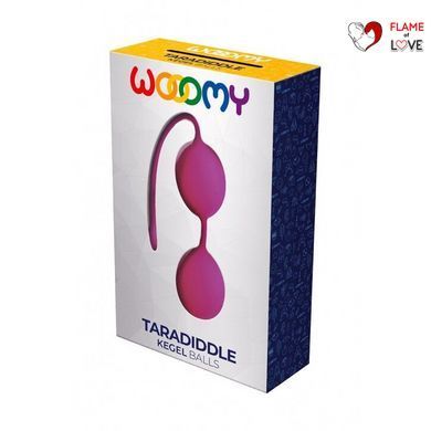 Вагінальні кульки Wooomy Taradiddle Kegel Ball, діаметр 3,5 см, маса 54 г