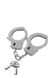 Металеві наручники GP METAL HANDCUFFS, Сріблястий, One Size - 1