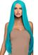 Перука Leg Avenue 33″ Long straight center part wig turquoise - 1