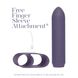 Мінівібратор Je Joue - Classic Bullet Vibrator Purple з глибокою вібрацією і фіксацією на палець - 8