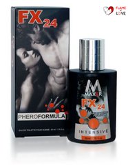 Парфумована вода з феромонами чоловічі Aurora FX24 for men by MAXER, 50 мл