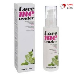 Масажна олія Love To Love - Love Me Tender, Mojito (100 мл), аромат мохіто, без парабенів