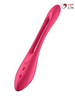 Універсальний гнучкий вібратор для пар Satisfyer Elastic Joy Red