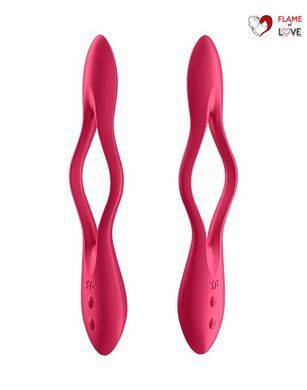 Універсальний гнучкий вібратор для пар Satisfyer Elastic Joy Red