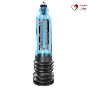 Гідропомпа Bathmate Hydro 7 Blue, для члена довжиною від 12,5 до 18 см, діаметр до 5 см