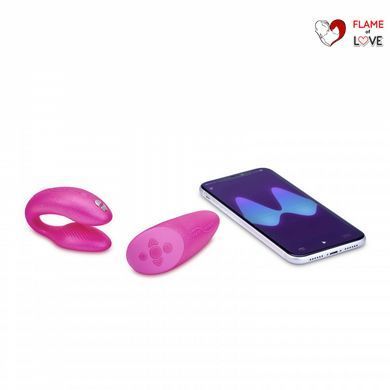Вібратор для пар We-Vibe Chorus колір: мерехтливий рожевий We-Vibe (Канада)