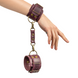 Преміум наручники LOVECRAFT фіолетові, натуральна шкіра, в подарунковій упаковці - 3