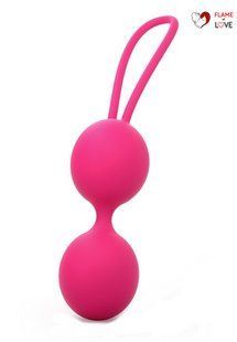 Вагінальні кульки Dorcel Dual Balls Magenta, діаметр 3,6см, вага 55гр