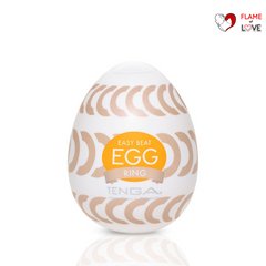 Мастурбатор-яйце Tenga Egg Ring з асиметричним рельєфом