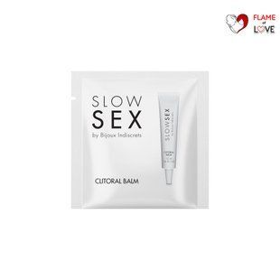 Пробник розігрівального бальзаму для клітора Bijoux Indiscrets Slow Sex Clitoral balm