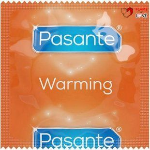 Презервативи зігрівальні Pasante Warming 52 мм латексні (ціна за 6 шт.)