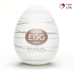 Мастурбатор яйце Tenga Egg Silky (Ніжний Шовк), One Size