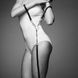 Наручники з повідцем Indiscrets MAZE - T-Restraints Black, One Size - 3