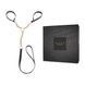 Наручники з повідцем Indiscrets MAZE - T-Restraints Black, One Size - 2
