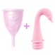 Менструальна чаша Femintimate Eve Cup розмір L з переносним душем, діаметр 3,8 см - 2