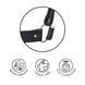 Наручники з повідцем Indiscrets MAZE - T-Restraints Black, One Size - 5