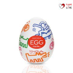 Мастурбатор-яйце Tenga Keith Haring Egg Street