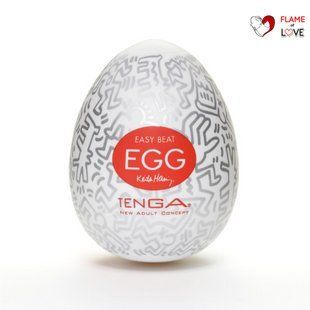 Яйце-мастурбатор Keith Haring EGG Party Tenga (Японія)