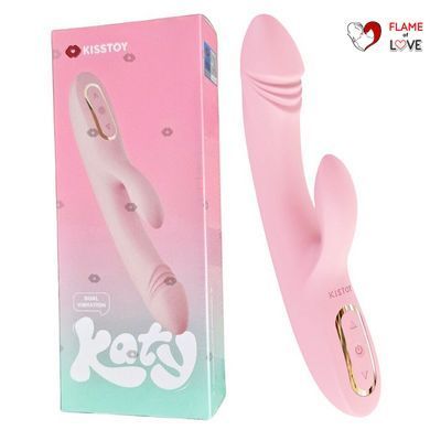 Вібратор-кролик з підігрівом KISSTOY Katy