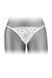 Трусики-стрінги з перлинною ниткою Fashion Secret VENUSINA White - 1
