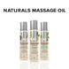 Масажна олія System JO Naturals Massage Oil Coconut&Lime з натуральними ефірними оліями 120мл - 5
