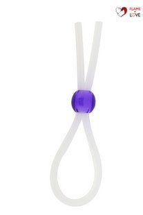 Кільце ерекційне 5 " Silicon Cock Ring with Bead, LAVENDER