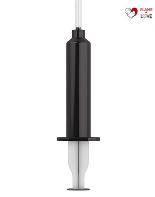 Фалоімітатор, що кінчає Strap-On-Me Dildo Cum Black, діаметр 3,6 см, силікон, насадка для страпону