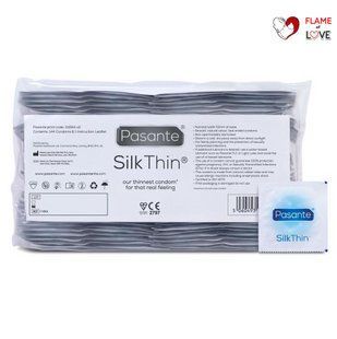 Презервативи ультратонкі Pasante Silk Thin латексні (ціна за упаковку, 144 шт.)