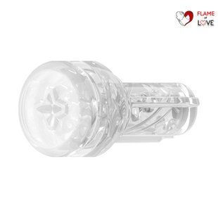 Мастурбатор Kiiroo Feel Pocket Crystal, сумісний з інтерактивною насадкою PowerBlow