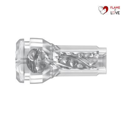 Мастурбатор Kiiroo Feel Pocket Crystal, сумісний з інтерактивною насадкою PowerBlow