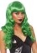 Хвиляста перука Leg Avenue Misfit Long Wavy Wig Green, довга, реалістичний вигляд, 61 см - 1