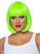 Перука Leg Avenue 12″ Neon short bob wig Neon Green - 1