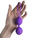 Вагінальні кульки Adrien Lastic Geisha Lastic Balls BIG Violet (L), діаметр 4 см, вага 90 гр - 6