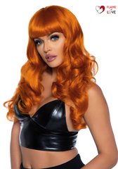 Хвиляста перука Leg Avenue Misfit Long Wavy Wig Ginger, довга, реалістичний вигляд, 61 см