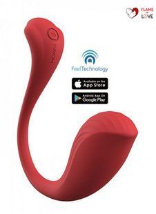 Інтерактивне SMART віброяйце SVAKOM Phoenix Neo Red