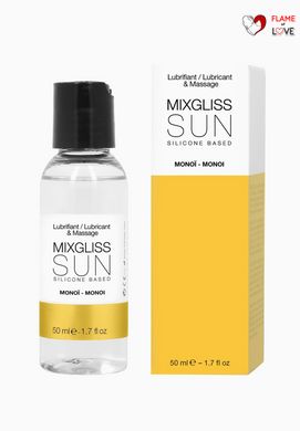 Лубрикант на силиконовій основі MixGliss SUN MONOI (50 мл) з ароматом олії Маноі
