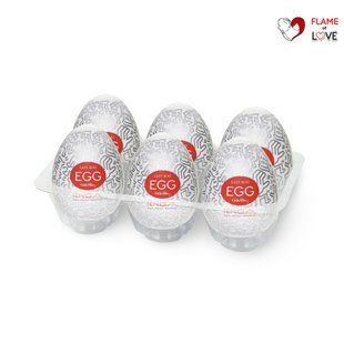 Набір мастурбаторів-яєць Tenga Keith Haring Egg Party (6 яєць)